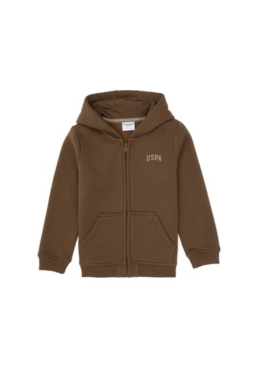 U.s. Polo Assn. Erkek Çocuk Haki Hırka Örme 50313852-vr027 Haki