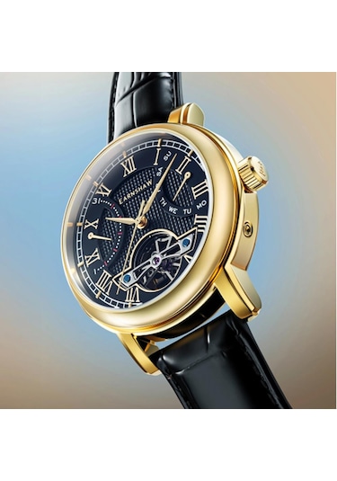 Earnshaw Es-8169-05 Erkek Kol Saati Altın