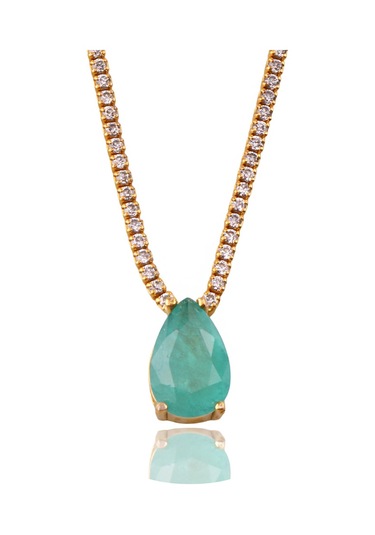 Masaliko Flemen S 3 Su Yolu Gümüş Kolye Ms3310, 925 Ayar Kadın Gümüş Kolyr, Tennis Kolye Altın