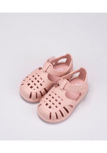 Igor S10271 Tobby Solid Çocuk Pudra Sandalet S10271 Pudra