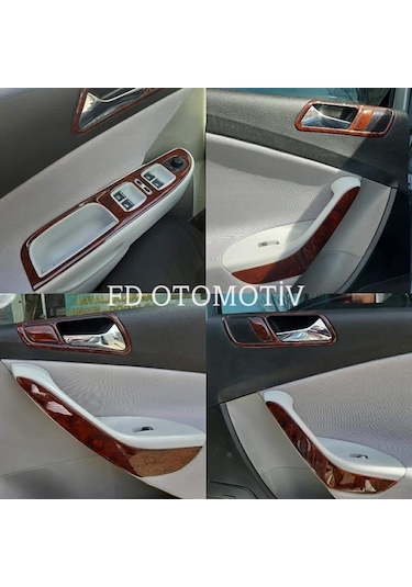 Volkswagen Passat B6 Maun Renk Full Set Torpido Konsol Maun Kaplama