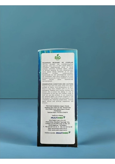 Bio Asia Karışık Bitki Süzen Poşet Çay 60'lı