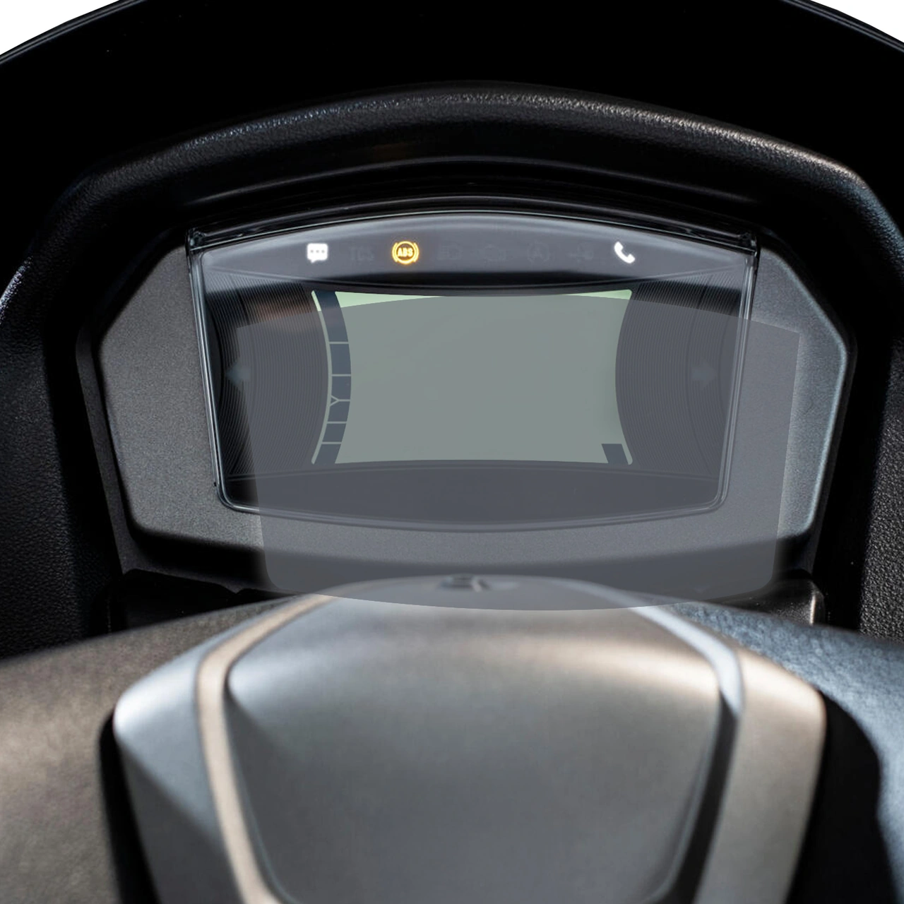 Gp Kompozit Yamaha Nmax 125 / 155 2023-2024 Uyumlu Motosiklet Ekran Koruyucu Şeffaf