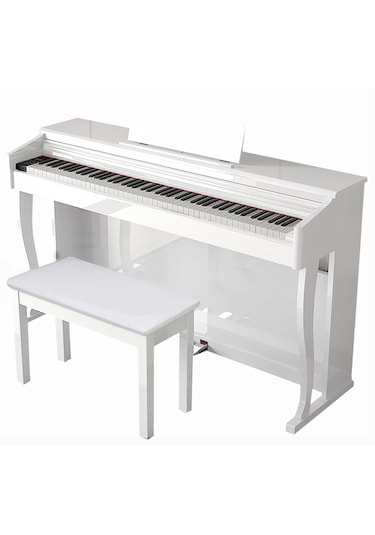 Rdp-120pw Lake Beyaz Digital Piyano Tabure Kula
