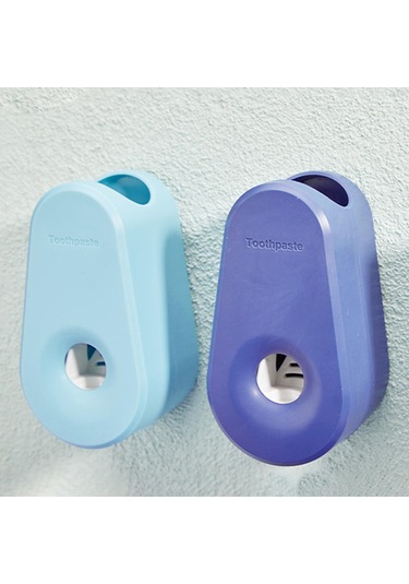 Homyl Banyo Tuvalet Için Duvara Monte Otomatik Diş Macunu