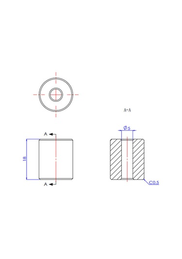 Konesam 18mm Isıya Dayanıklı Silikon Dikey Ayraçlar - 3d Yazıcı Isı Tabani İçin Ender-3/ender-5/cr-x/cr-10/cr-10s Uyumlu 4 Adet