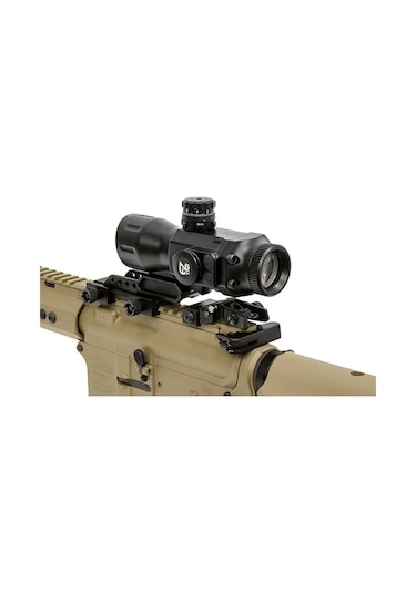 Unleash The Glow Scp-t4ıetdq  4x32 Red/Green Dot Siyah