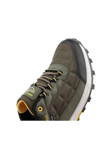 Yukan Su Geçirmez Unisex Kısa Bot - Sıyah Hakı 001