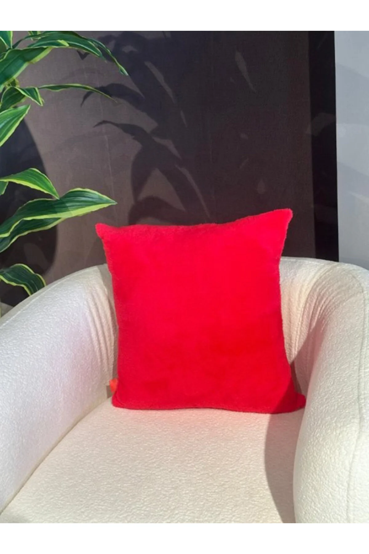 Wellsoft Tek Kişilik Tv Battaniye Ve Kırlent Seti 150 X 200 Cm Fuşya