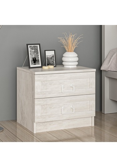 Kale Komodin Eskitme Beyaz