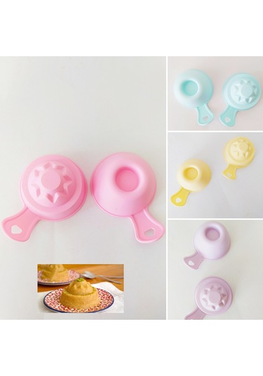 Pilav Tatlı Helva Kek Şekillendirme Kabı 2'Li