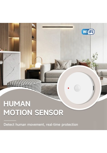 Anjiexun Tuya Akıllı İnsan Hareket Sensörü Wifi İnsan Vücudu Pır Hareketini Algılar
