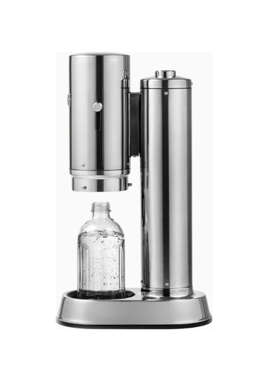 Aarke Carbonator Pro Gazoz Makinesi Ve Cam Şişe Seti Endüstriyel Mutfak Ürünleri Silver