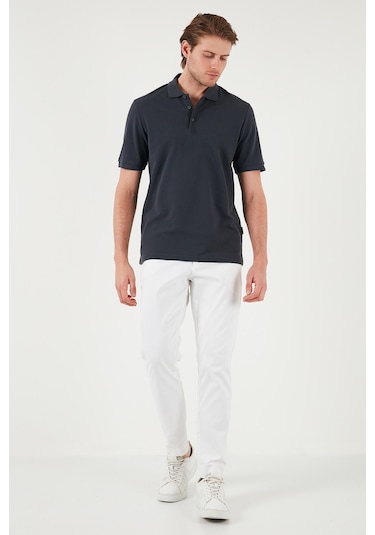 Buratti Pamuklu Regular Fit Düğmeli Erkek Polo Yaka T Shirt 5902127 Antrasit