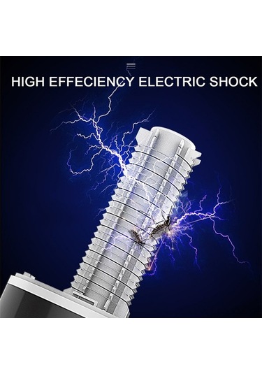 Dancemonkey Usb Şarjlı Uv Sivrisinek Tuzağı Gece Lambası - 4000mah Pil, 16 Saat Kullanım Mavi Mavi