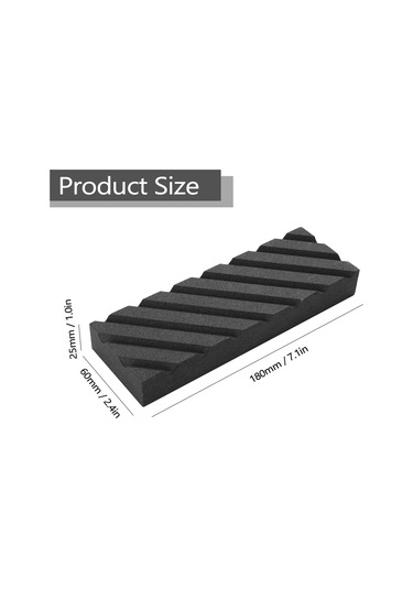 Geeroyoo Siyah Karbür Zımpara Taşı - 320 Kum Profesyonel Bileme Taşı, Çelik Aletler İçin Dayanıklı Ve Etkili