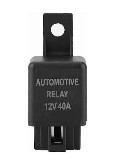 Yaozixa 12v 40a Otomobil Klima Rölesi - Tek/iki Hızlı Fan Motoru Kontrolü, Abs Kasa, Yüksek Performanslı Ve Dayanıklı