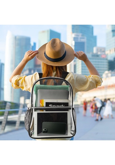 Skycity Tpu50 Şeffaf Sırt Çantası: Dayanıklı, Çok Amaçlı Ve Geniş Kapasiteli Seyahat Ve Günlük Kullanım İçin İdeal Çok Renkli