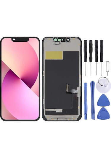 Apple Uyumlu iPhone 13 Mini İçin Zy Hücre İçi Lcd Ekran