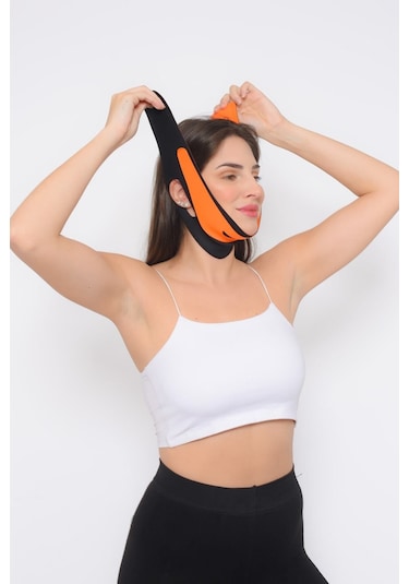 Sarkık Önleyici Gıdıtoparlama Gerginleştirici Gıdı Toparlayıcı Korse Turuncu