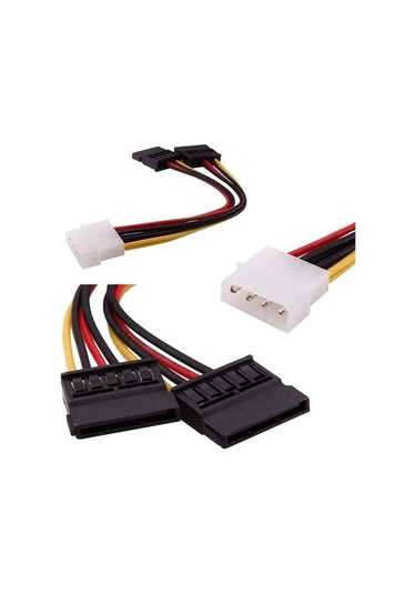 İkili Sata Power Kablo