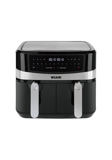 Wiami Airfryer 9 LT Çift Sepetli Yağsız Hava Fritözü