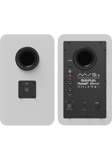 Midiplus MI5 II 2x 35W 5" 2 Yollu Bluetooth Aktif Hoparlör Beyaz