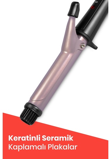 Evia İdeal Keratin Seramik Plakalı Saç Şekillendirici Maşa