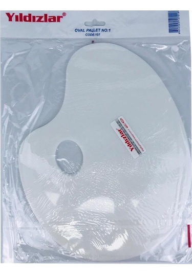 Kod 107 Yıldızlar Oval Palet No 1
