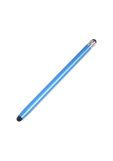 Evrensel Kumaş Başlı Silikon Kafa Kalemi Koyu Mavi