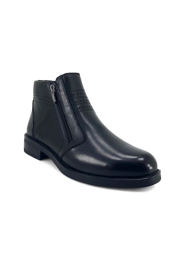 Forelli Piel 25kb Erkek Anatomik Günlük Bot Siyah Siyah