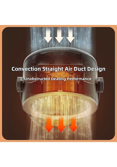 Dongjing Mss Masaüstü Isıtıcı Fan, Mini Radyatör Ev Ofis Isıtıcı