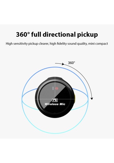 Mufunye Kablosuz Yaka Mikrofonu Çift Mikrofon Manyetik Emiş Giyme Gürültü Azaltma Gecikme Yok Type-c Şarj Ed E