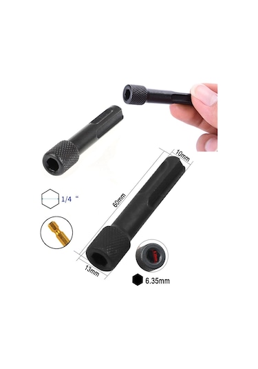 Kırıcı Matkap İçin Sds Plus Matkap Uç Seti Vidalama Adaptörü