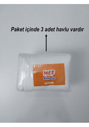 Mikrofiber Saç Havlusu Boya Tutmayan Kuaför Havlusu Beyaz 50x90 .