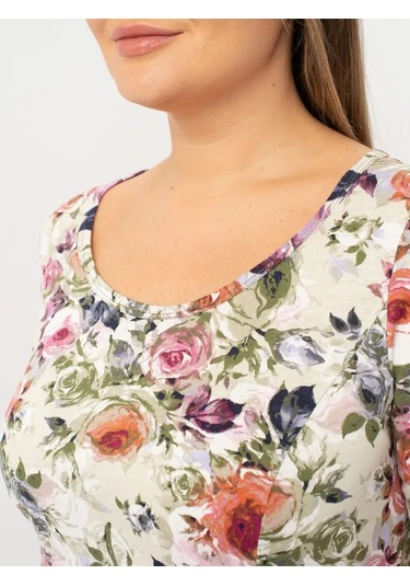 Nıko Tekstıl' Büyük Beden Triko Elbise 65118466