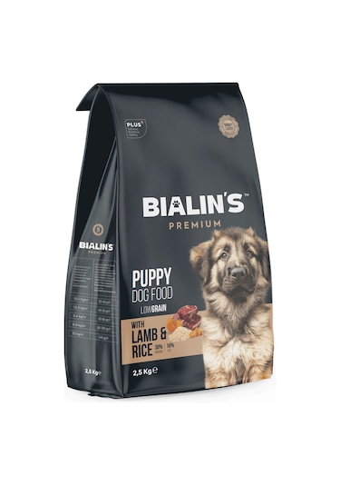 Bialins Premium Mini Breed Yavru Köpek Maması Kuzu & Prinçli 2.5kg