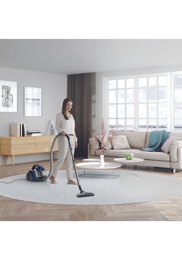 Electrolux EUFC81DB Ultra Flex 650 W Toz Torbasız Elektrikli Süpürge Lacivert Teşhir