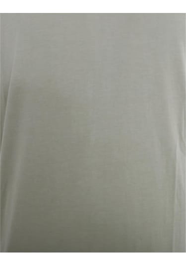 Uki Yeşil Comfort Fit Bisiklet Yaka T-shirt Yeşil