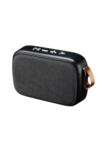 Geeksen Hareketli Usb Bluetooth Hoparlör Hıfı Ses Kalitesi, Kolay Taşınabilir, El İle Serbest Arama, Fm Radyo Destekli Minyatür Subwoofer Gri