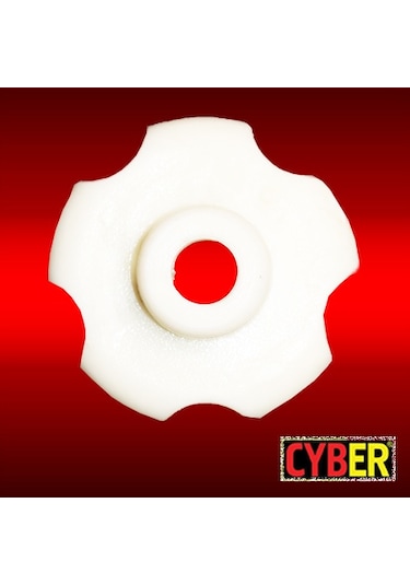 M8 Somunlu Çap 45 Kelebek Elcik (beyaz)