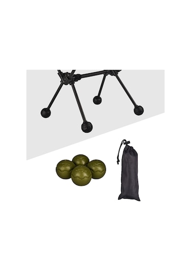 Suntek 4 Adet Ay Sandalye Ayak Kılıfı Kaymaz Sessiz Şok Emici Yeşil