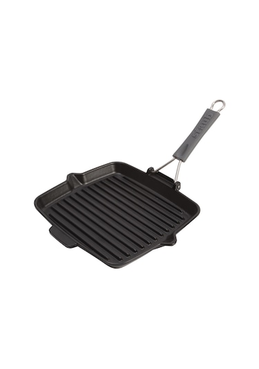 Staub 405093440 Döküm Izgara/Katlanir Sapli Siyah