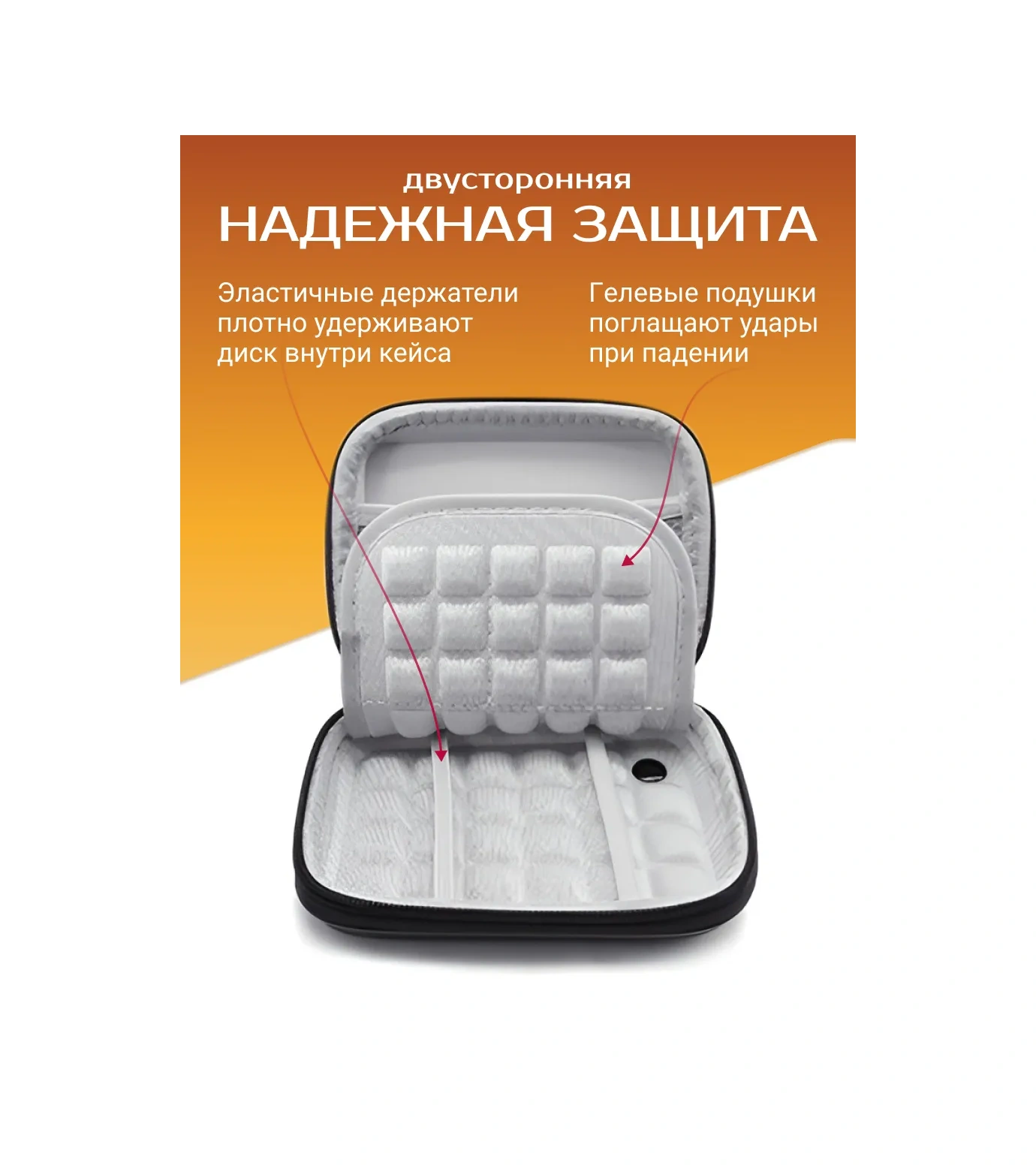 Santiel Harici Sabit Disk Kılıfu, Power Bank, Hafıza Kartı İçin Kılıf 268779003 Siyah