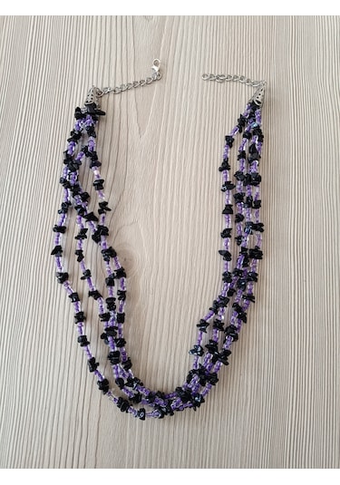 Boncuklu Tasarım Kolye Küpe