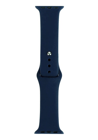 Effox Watch Ultra 49mm Band Serisi Klasik Kordon Silikon Strap Kayış-deep Blue