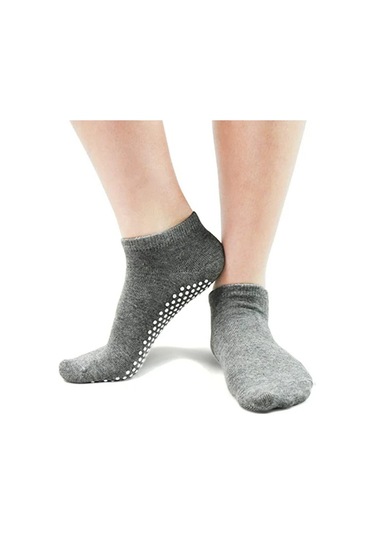 Suofeng Kadınlar İçin Hızlı Kuruyan, Kaymayan Silikonlu Yoga Çorapları 4 Çift Diğer