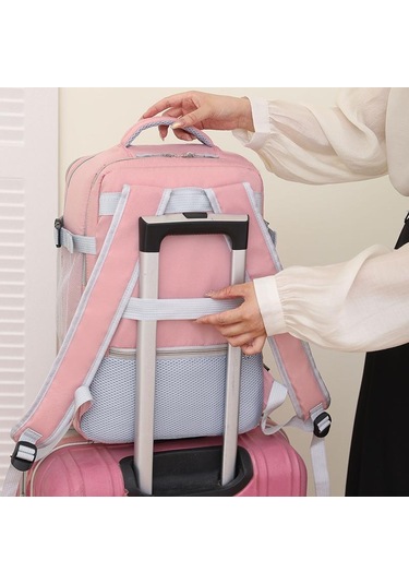 Gri Büyük Kapasiteli Kız Sırt Çantası, Çok Fonksiyonlu Kuru Ve Islak Sınıflandırma, Kısa Mesafe İş Seyahati, Su Geçirmez Anne Sırt Çantası Gri