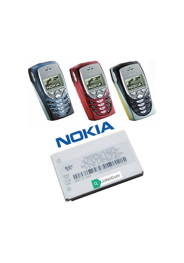 Nokia 8310 2100 7210 7250 6610 8850 Batarya Pil 900M