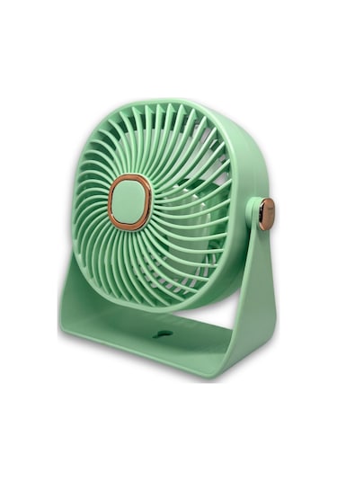 Zb112 Taşınabilir Masaüstü Yeşil Usb Fan